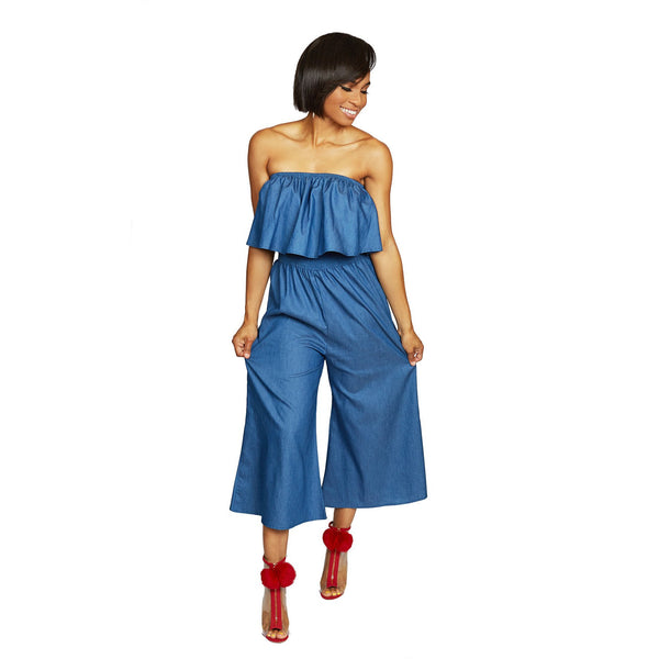 Wear Who You Are | Ruffle Jumpsuit